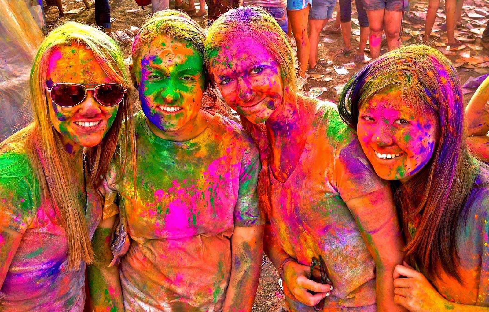 Celebración Holi En India 2021 Festival De Colores